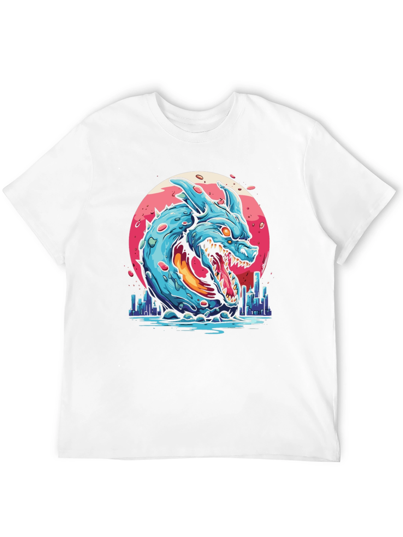 Monster Dragon Graphic T-Shirt
