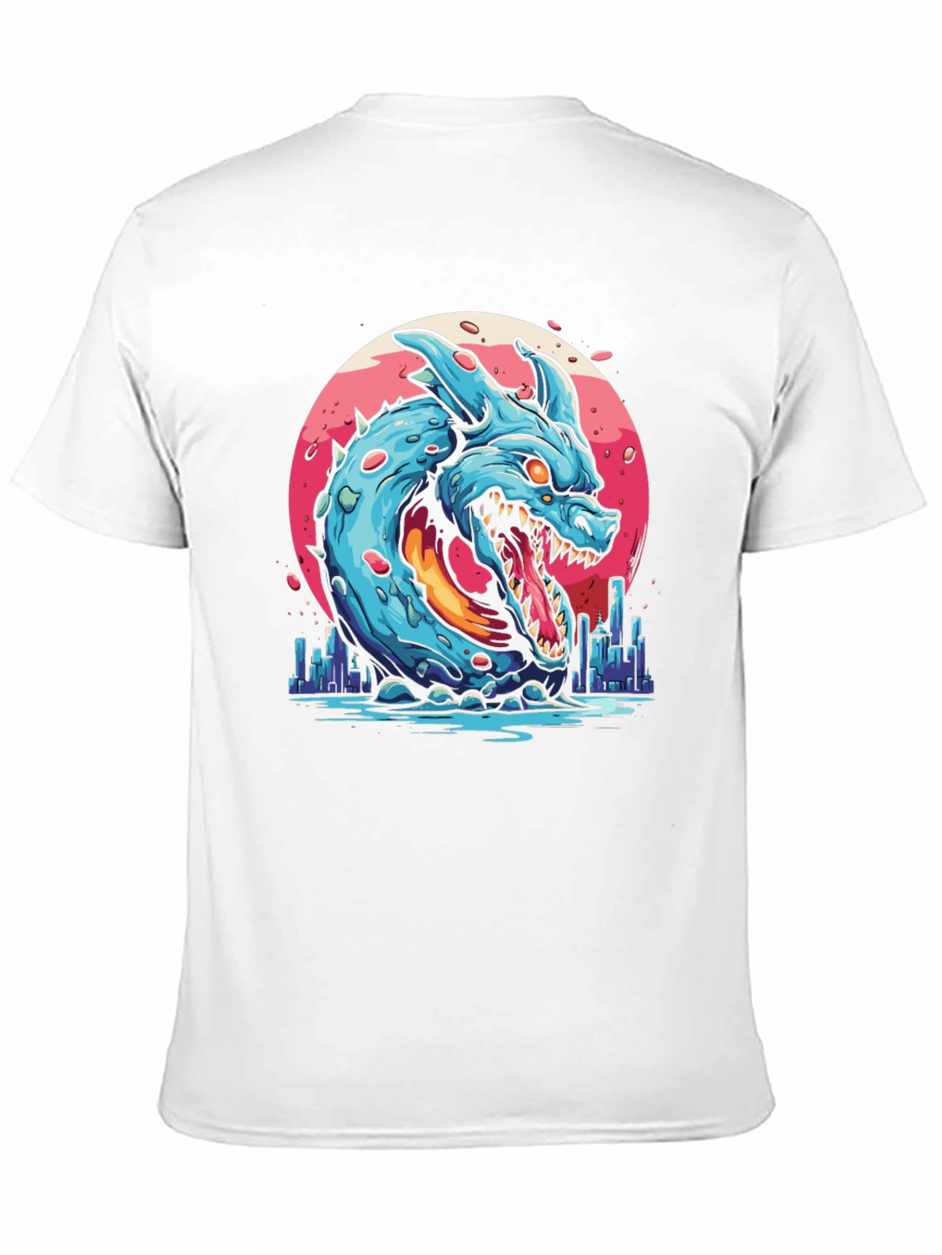 Monster Dragon Graphic T-Shirt