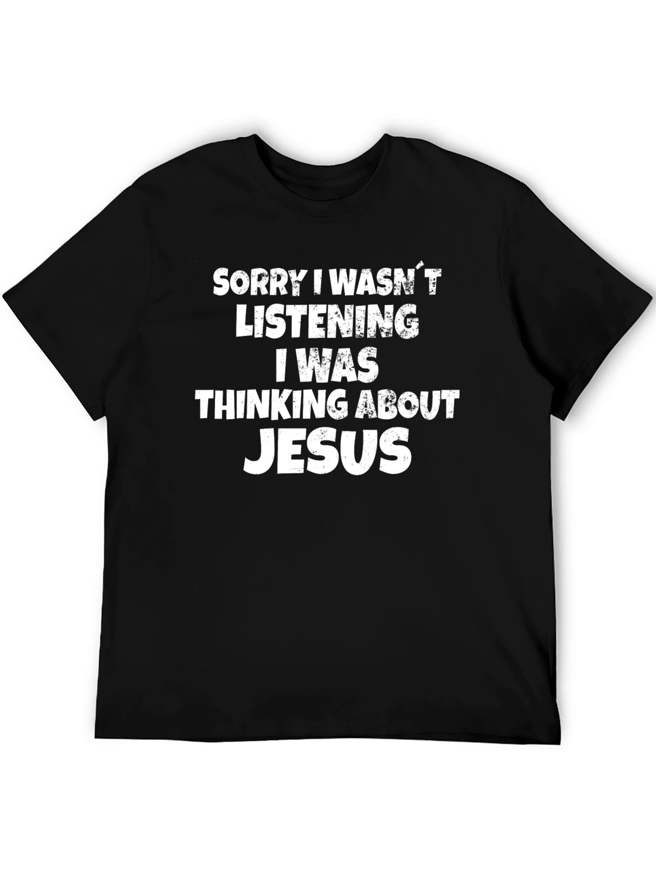Thinking About Jesus T-Shirt - Funny Christian Tee