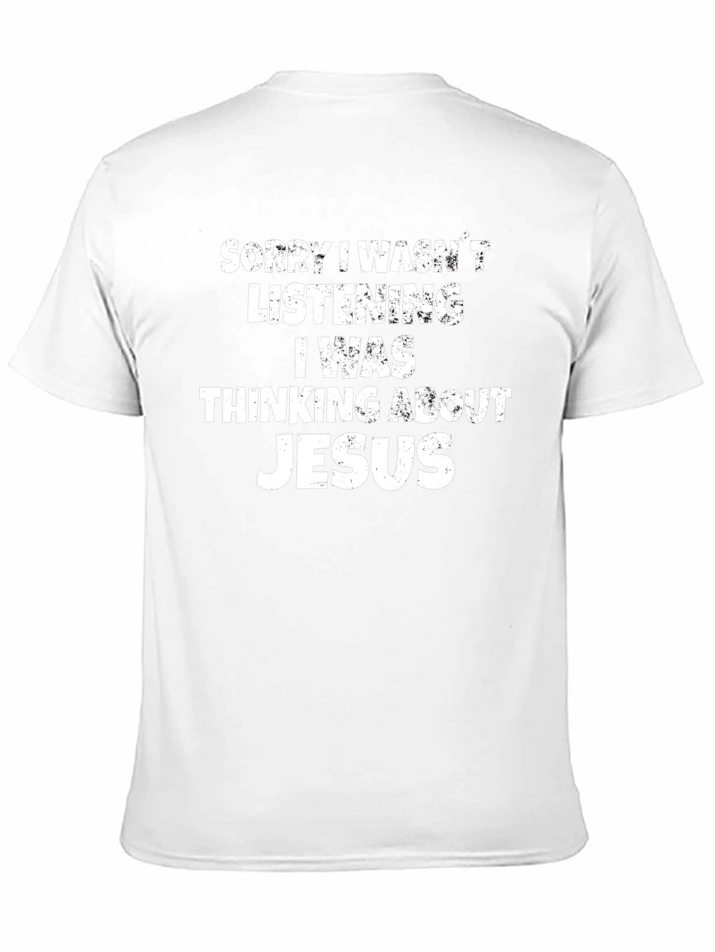 Thinking About Jesus T-Shirt - Funny Christian Tee
