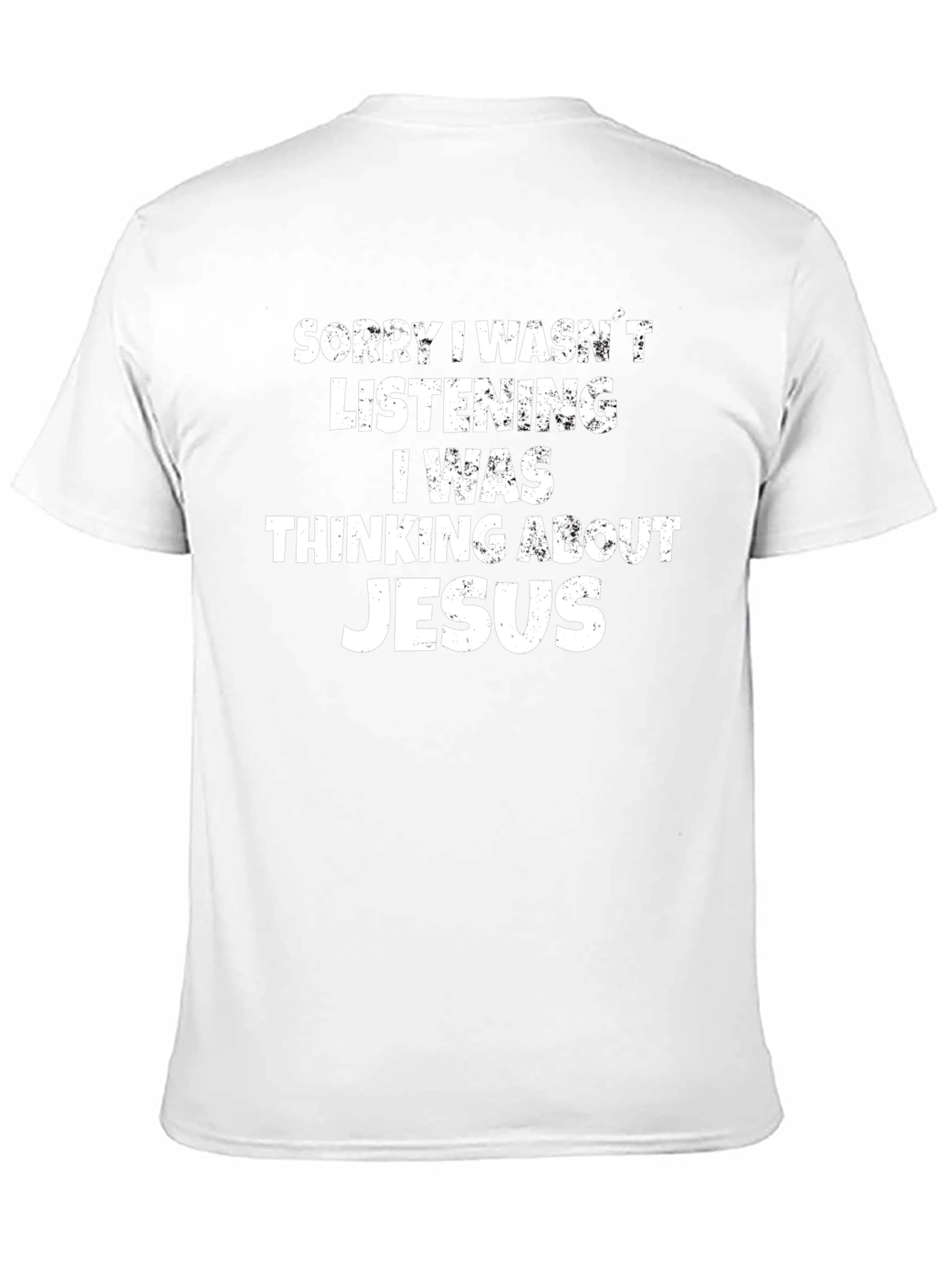 Thinking About Jesus T-Shirt - Funny Christian Tee