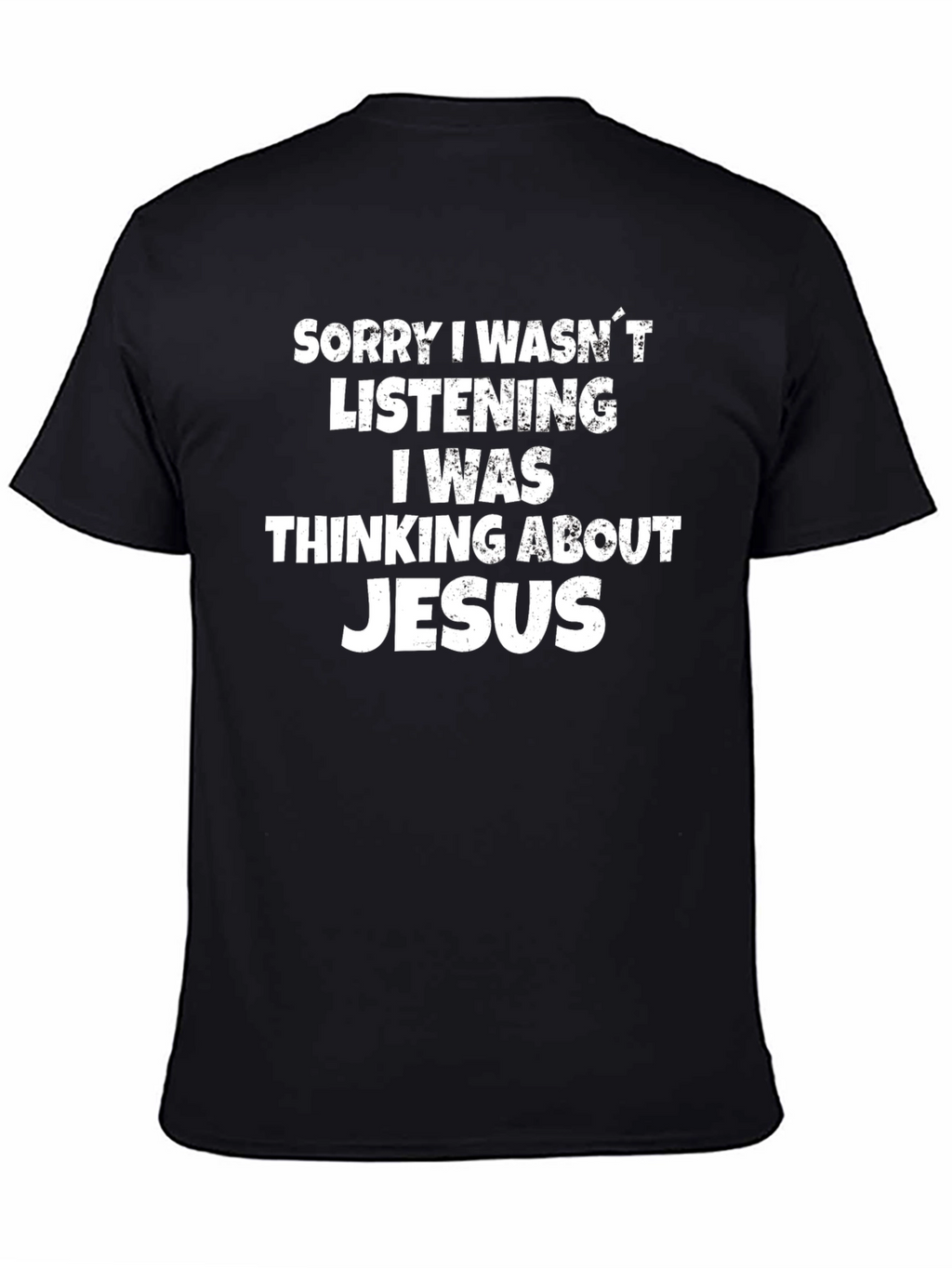 Thinking About Jesus T-Shirt - Funny Christian Tee