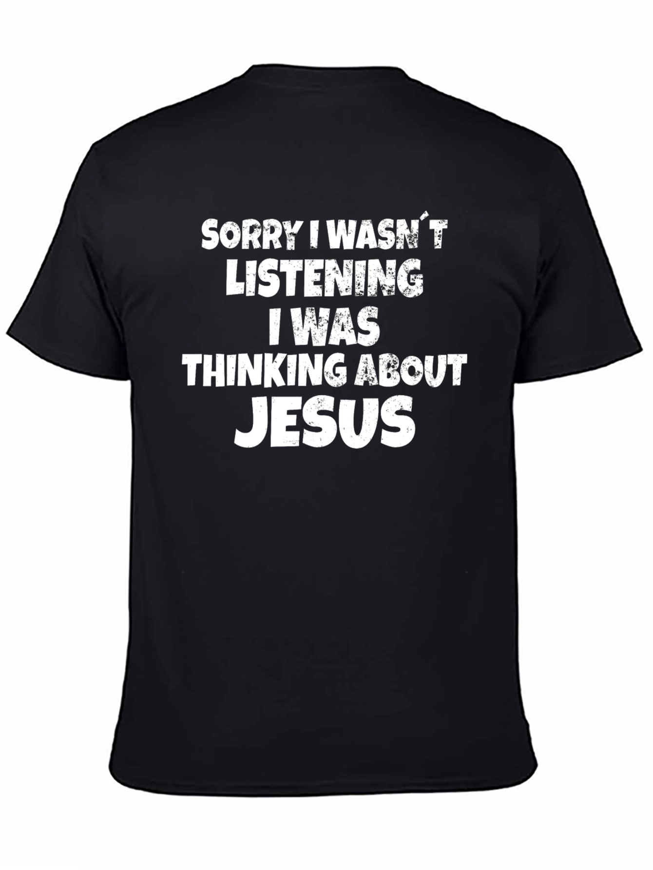 Thinking About Jesus T-Shirt - Funny Christian Tee