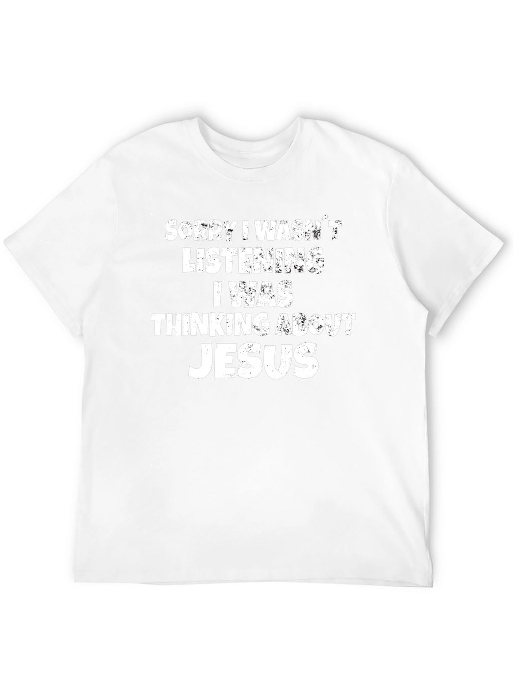 Thinking About Jesus T-Shirt - Funny Christian Tee