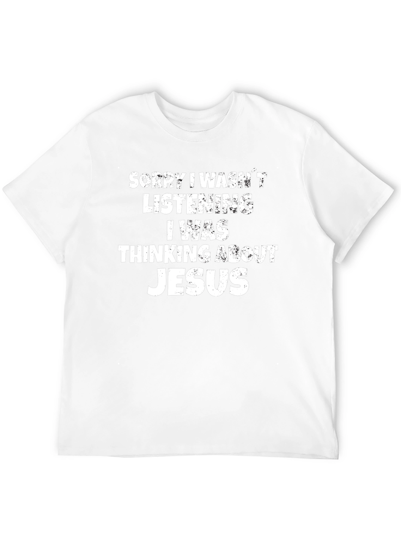 Thinking About Jesus T-Shirt - Funny Christian Tee