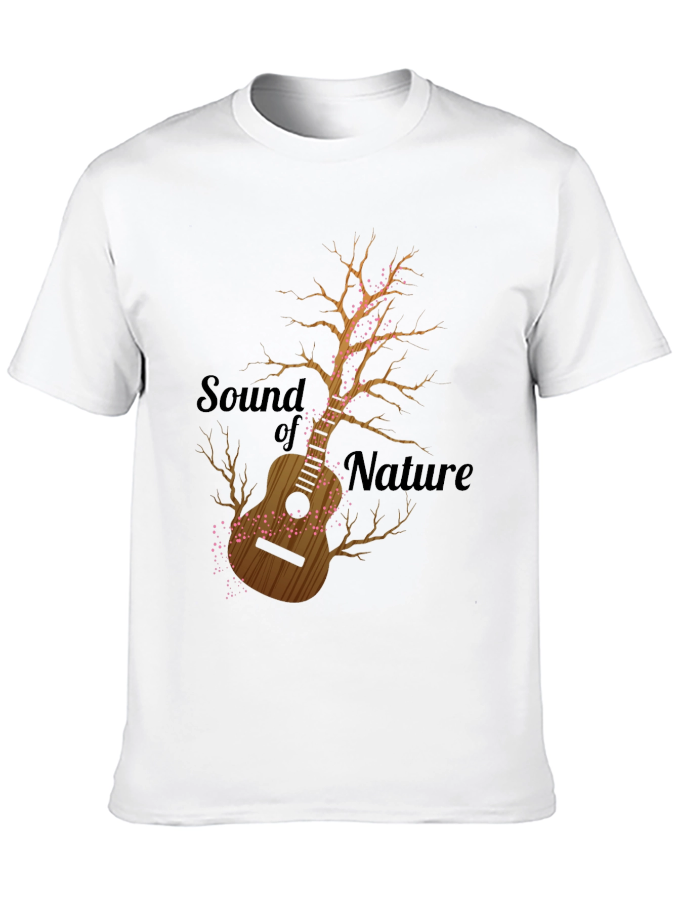 Natures Sound Tee - Guitar Tree Design