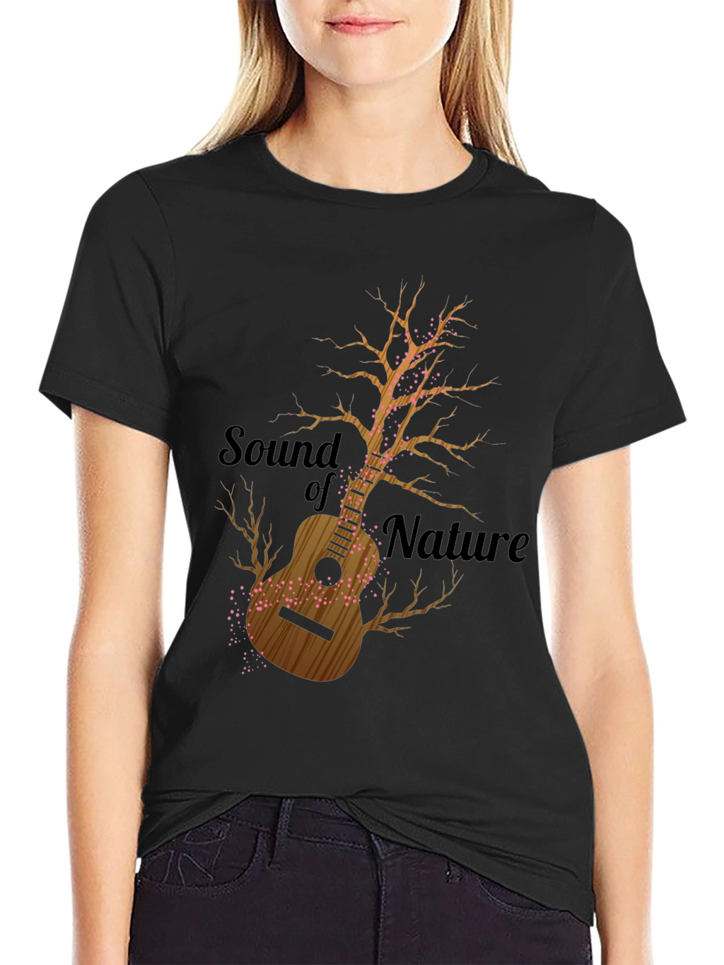 Natures Sound Tee - Guitar Tree Design