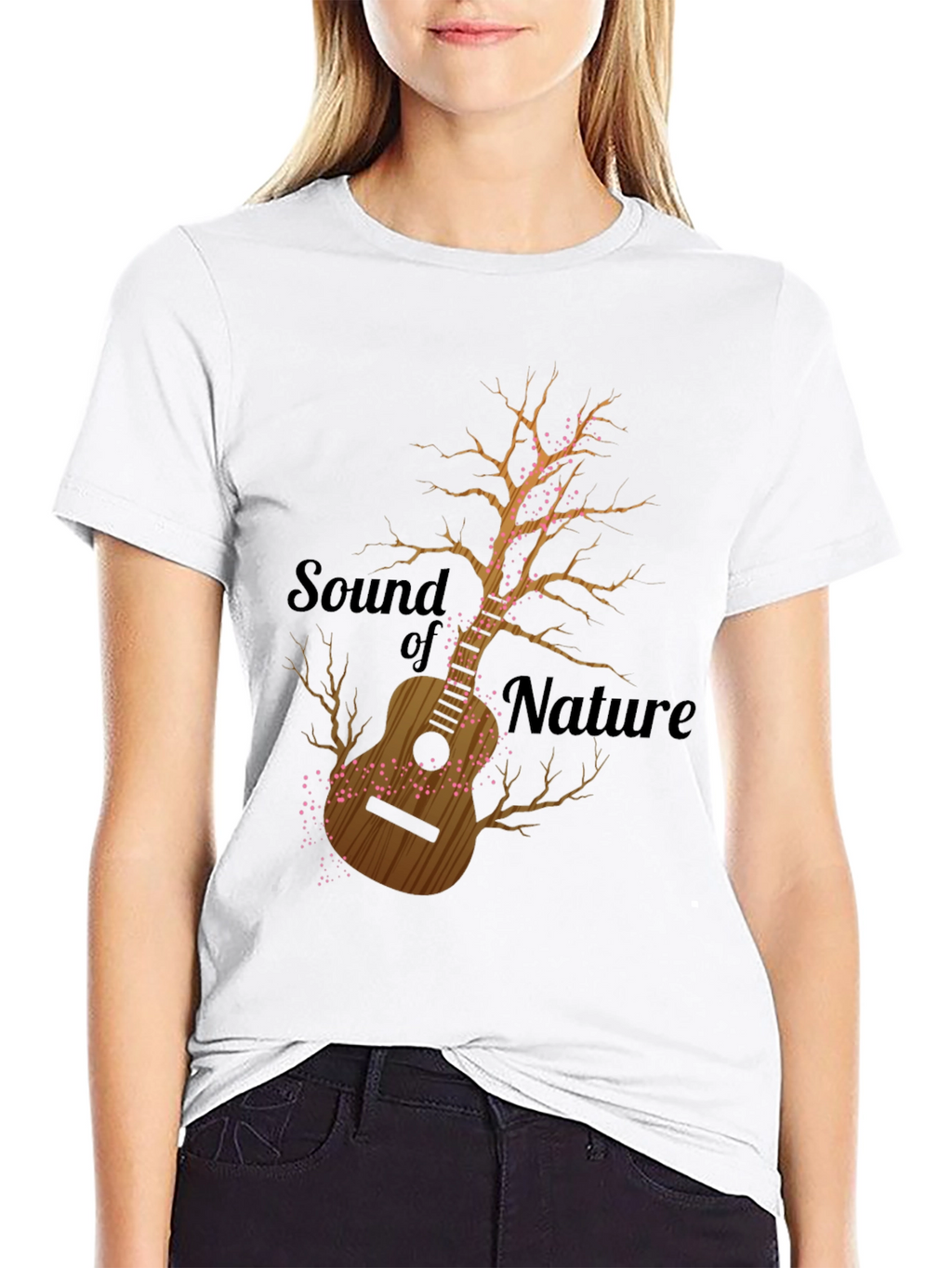 Natures Sound Tee - Guitar Tree Design