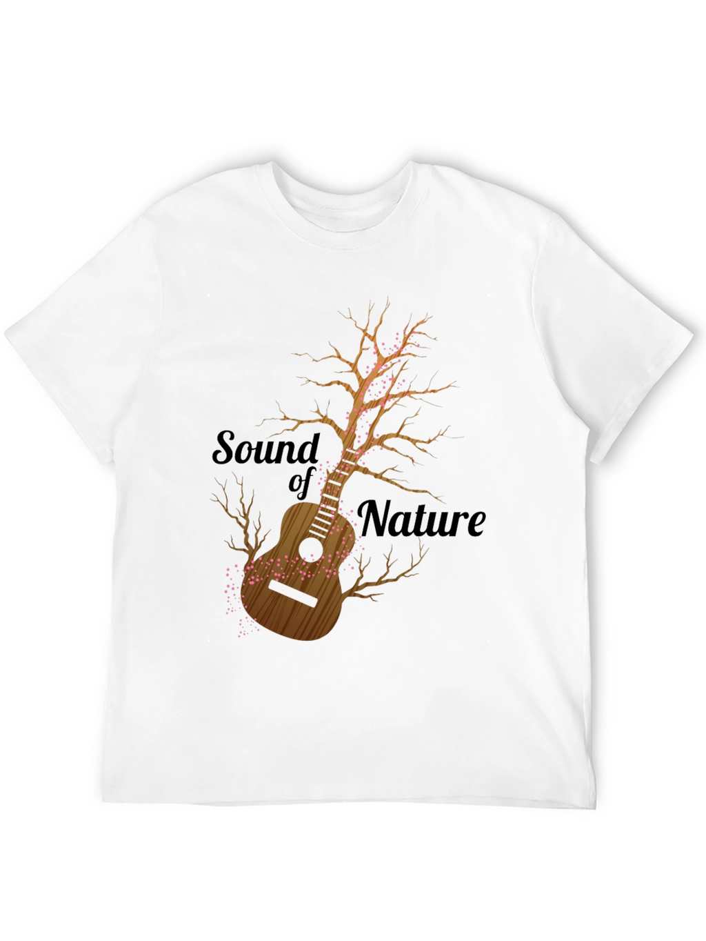 Natures Sound Tee - Guitar Tree Design