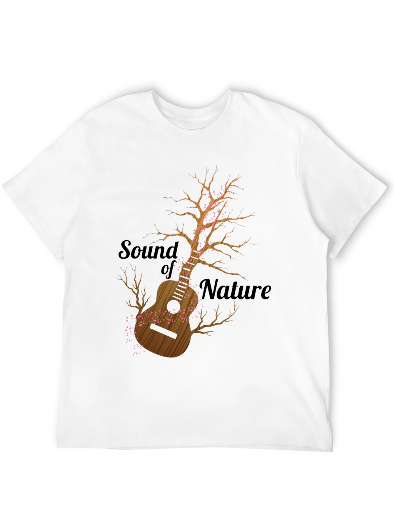 Natures Sound Tee - Guitar Tree Design