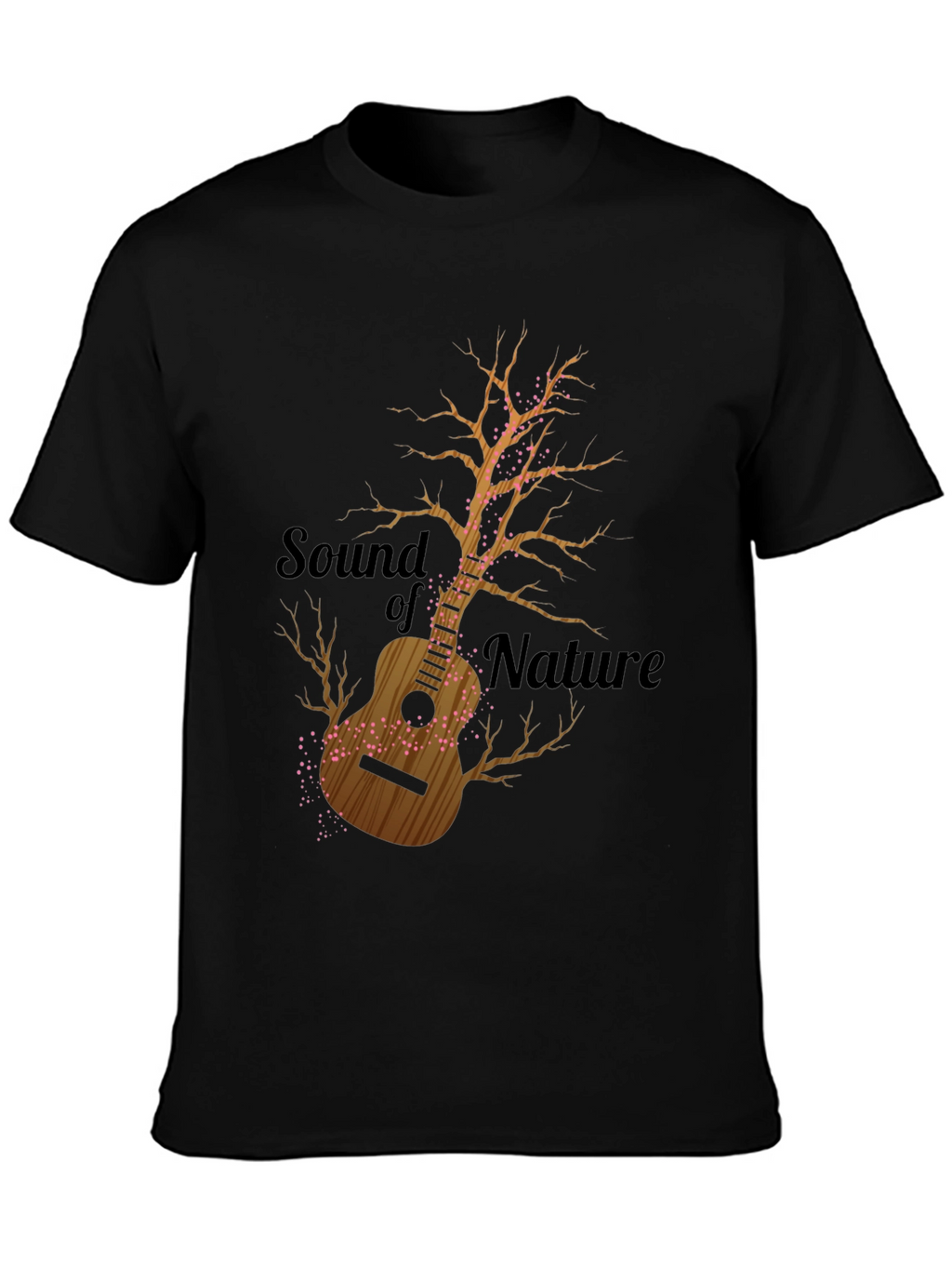 Natures Sound Tee - Guitar Tree Design