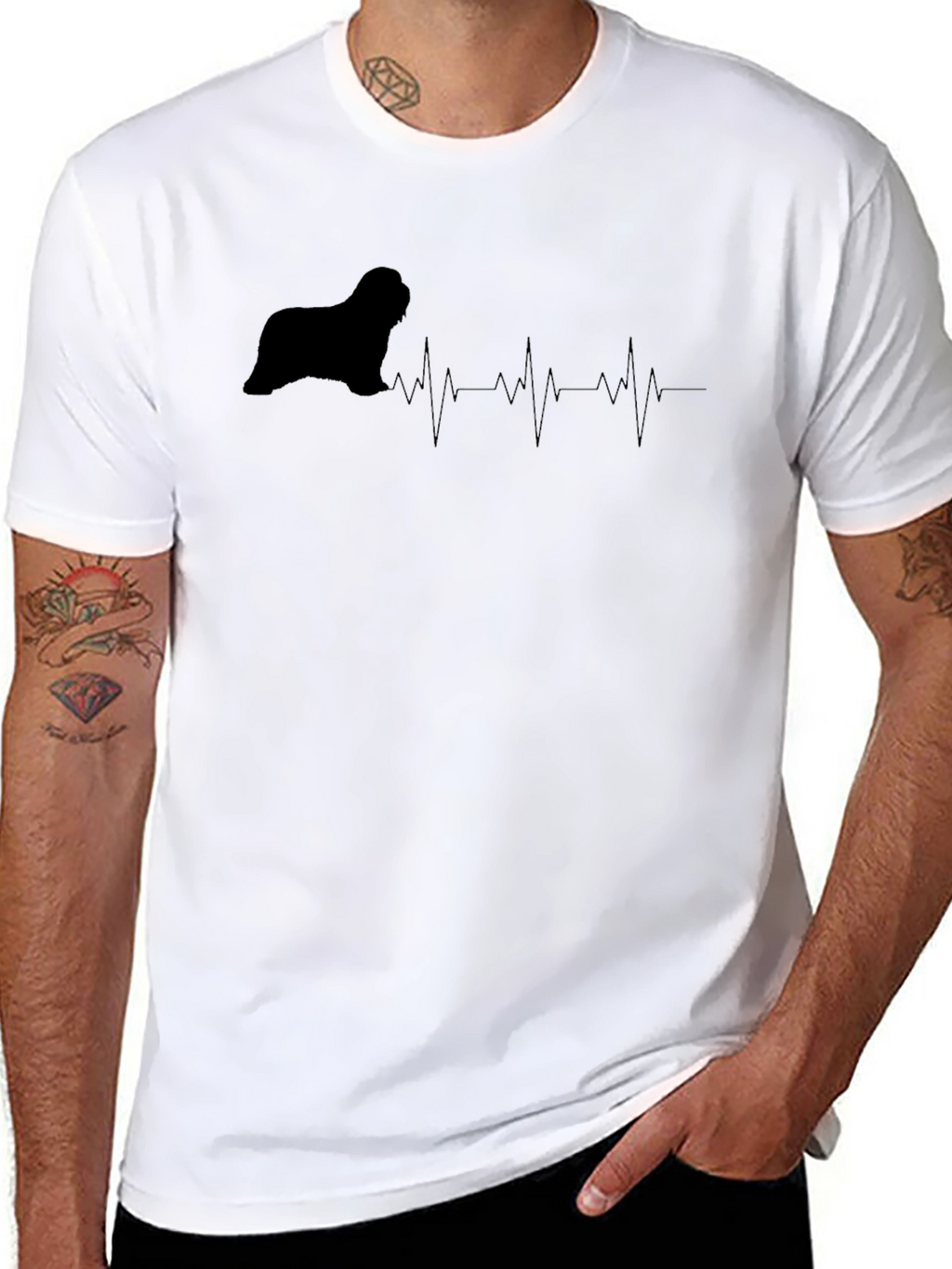 Dog Lovers Heartbeat T-Shirt