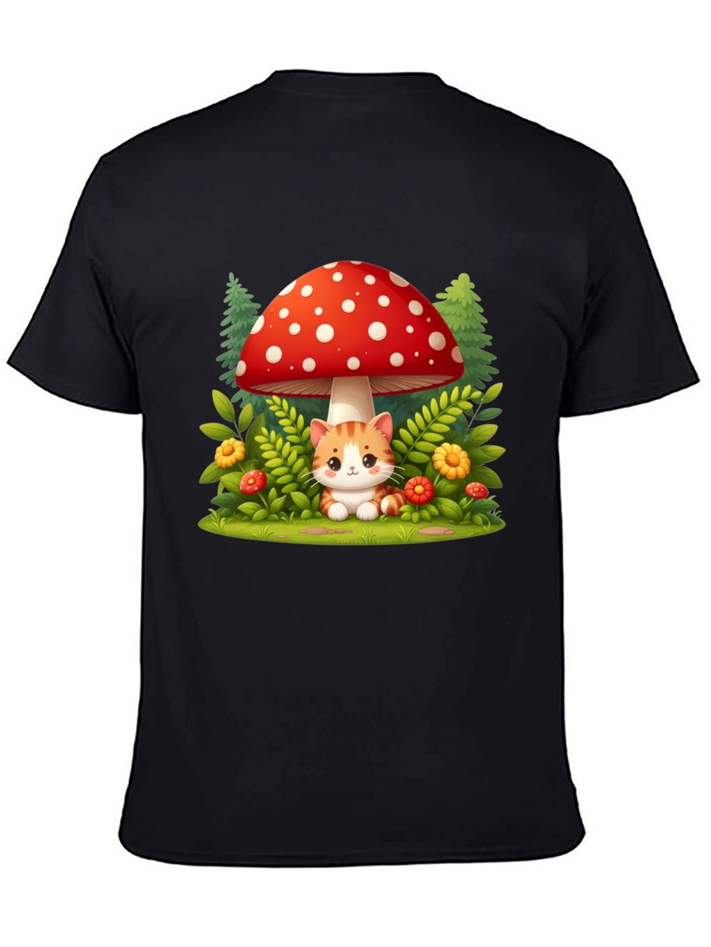 Mushroom Cat T-Shirt