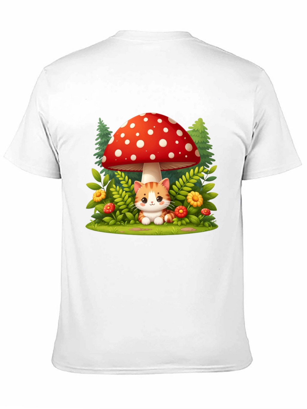 Mushroom Cat T-Shirt