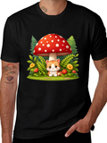 Mushroom Cat T-Shirt