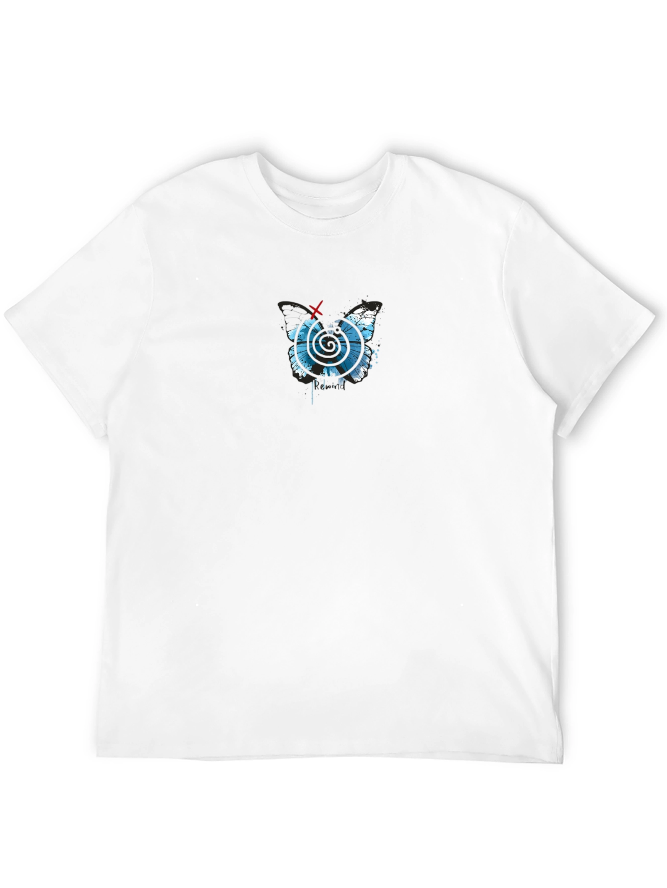 Mens Black Graphic Tee - Modern Target Design