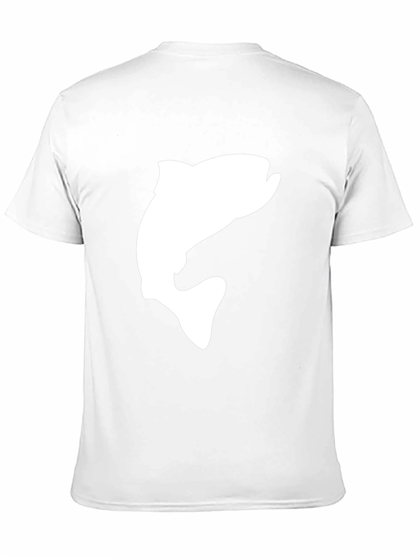 Fish Graphic Black T-Shirt - Casual Cotton Tee