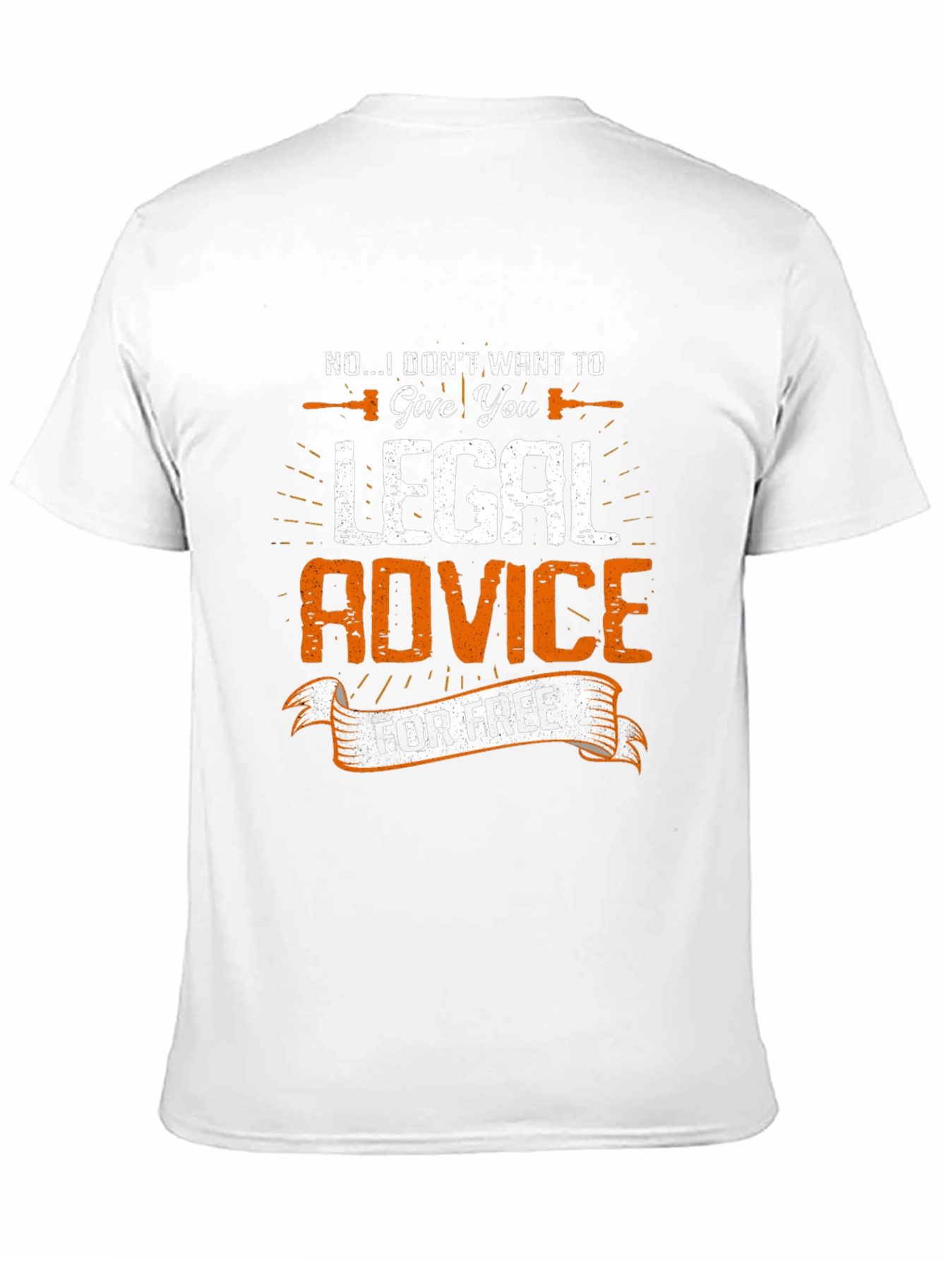 Legal Advice Funny T-Shirt - Attorney Gift Tee