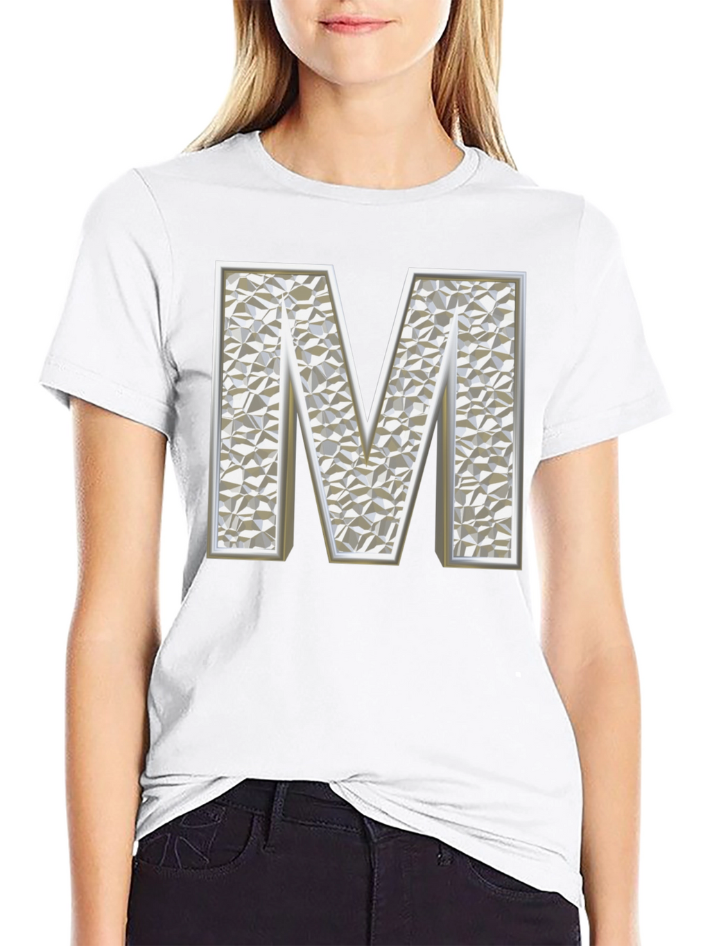 Geometric M Graphic T-Shirt