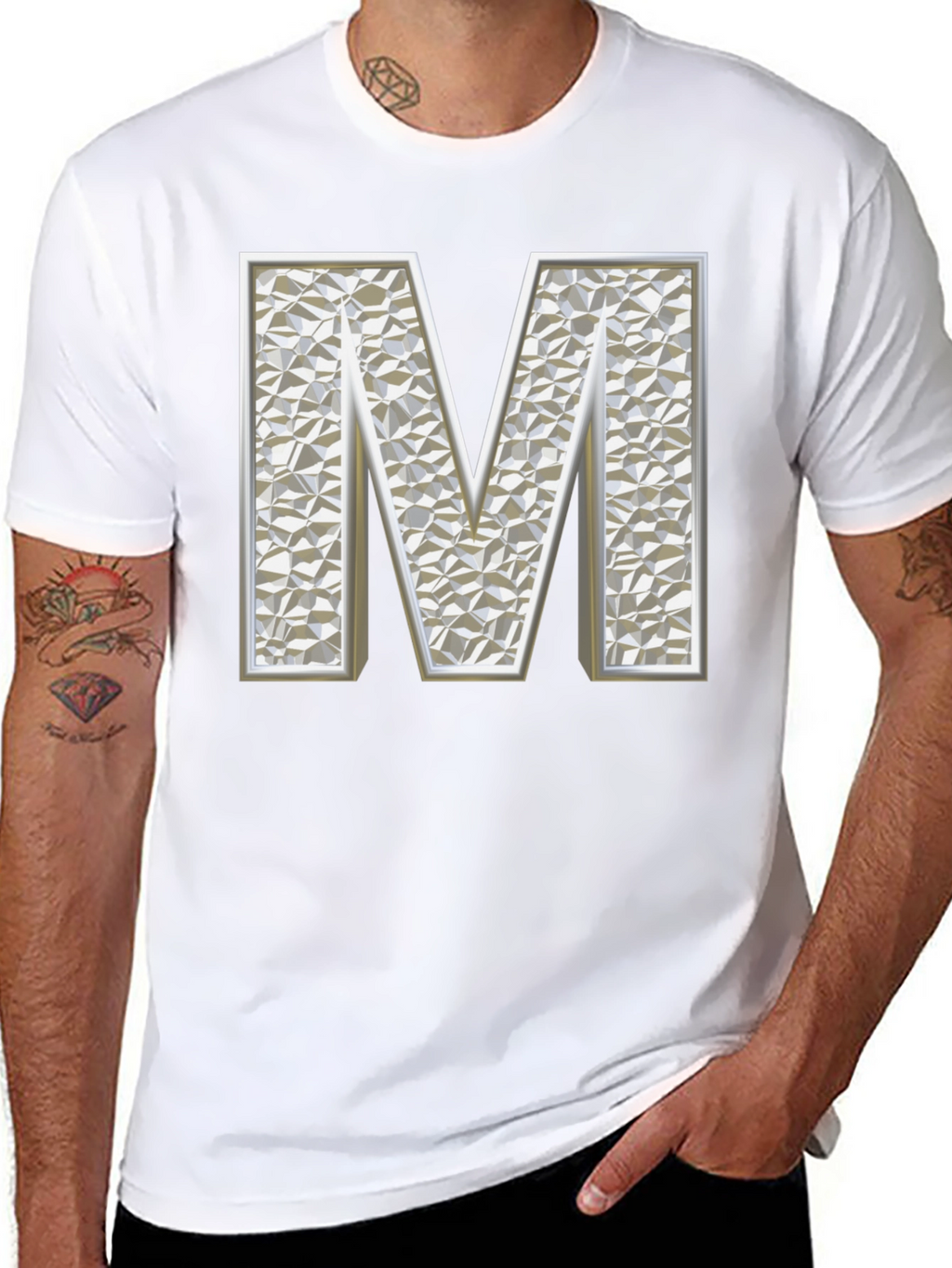 Geometric M Graphic T-Shirt