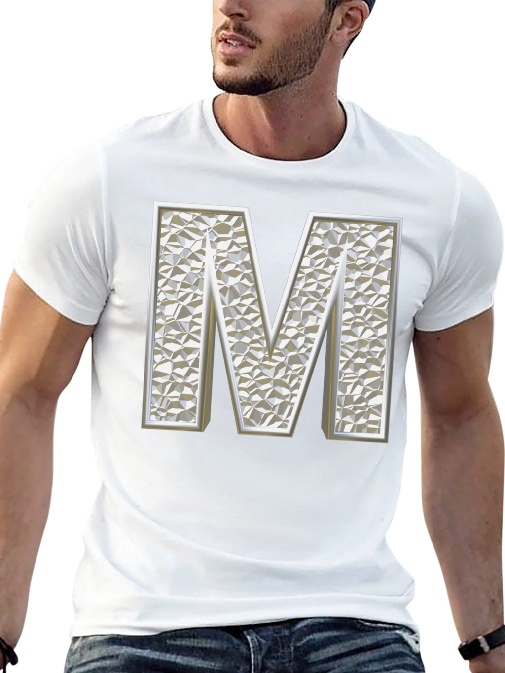Geometric M Graphic T-Shirt