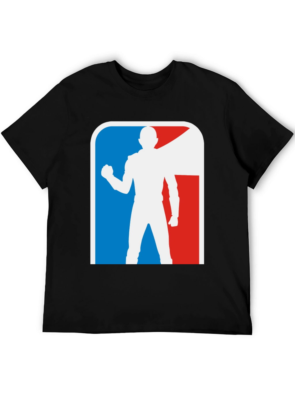 Superhero Silhouette Graphic T-Shirt