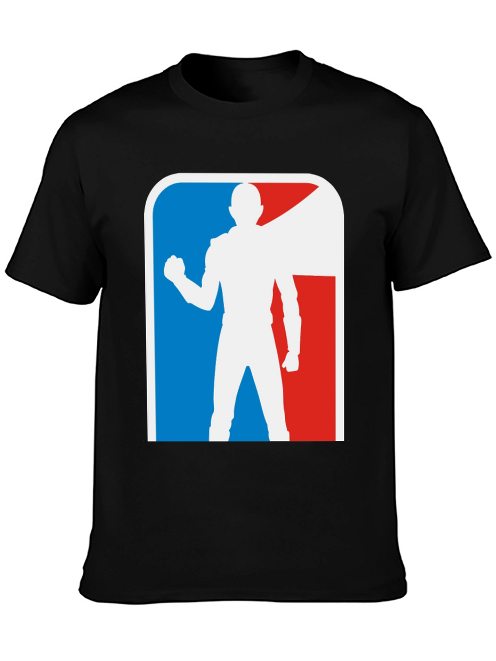 Superhero Silhouette Graphic T-Shirt