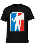 Superhero Silhouette Graphic T-Shirt