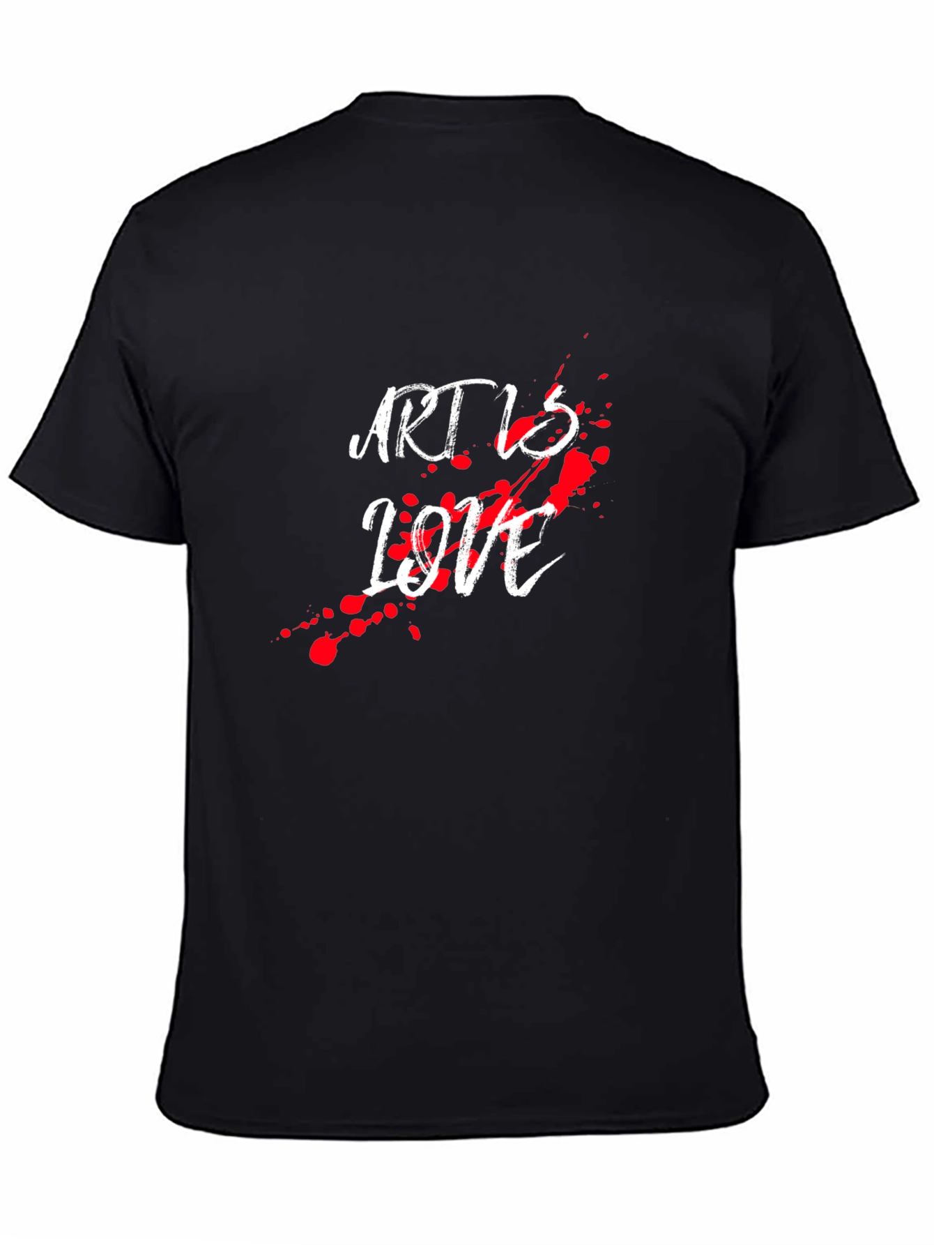 Art Is Love T-Shirt - Stylish Graphic Tee for Art Lovers