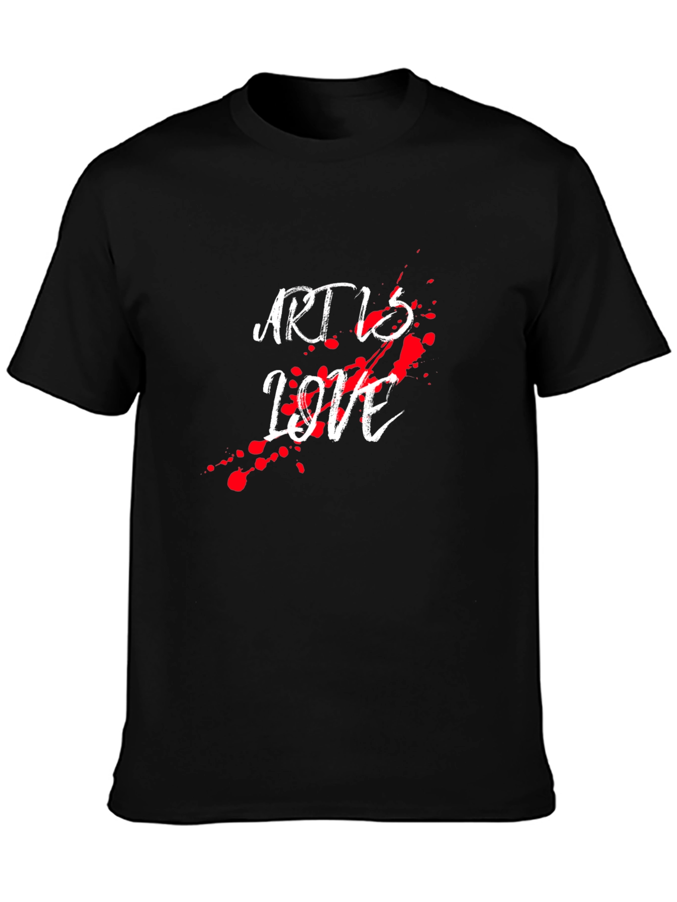Art Is Love T-Shirt - Stylish Graphic Tee for Art Lovers