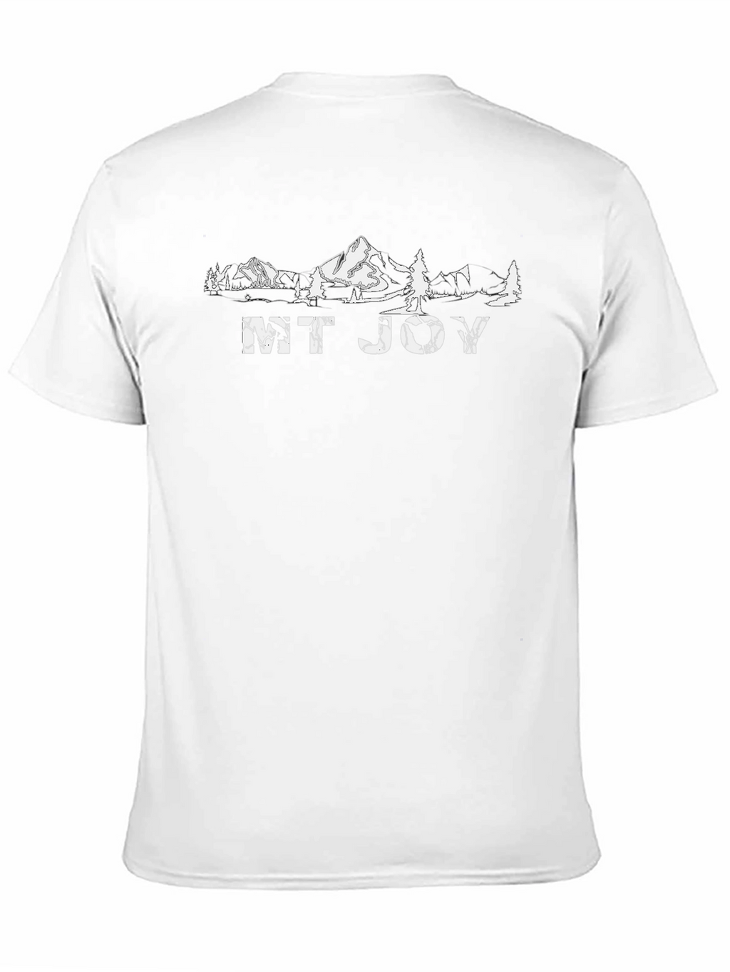MT JOY Graphic T-Shirt - Black Cotton Tee