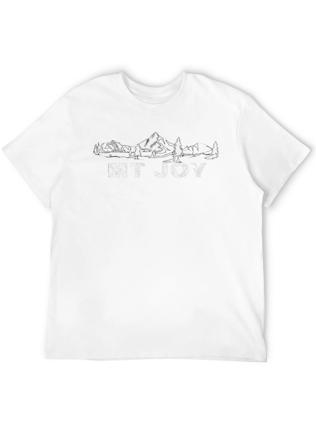 MT JOY Graphic T-Shirt - Black Cotton Tee