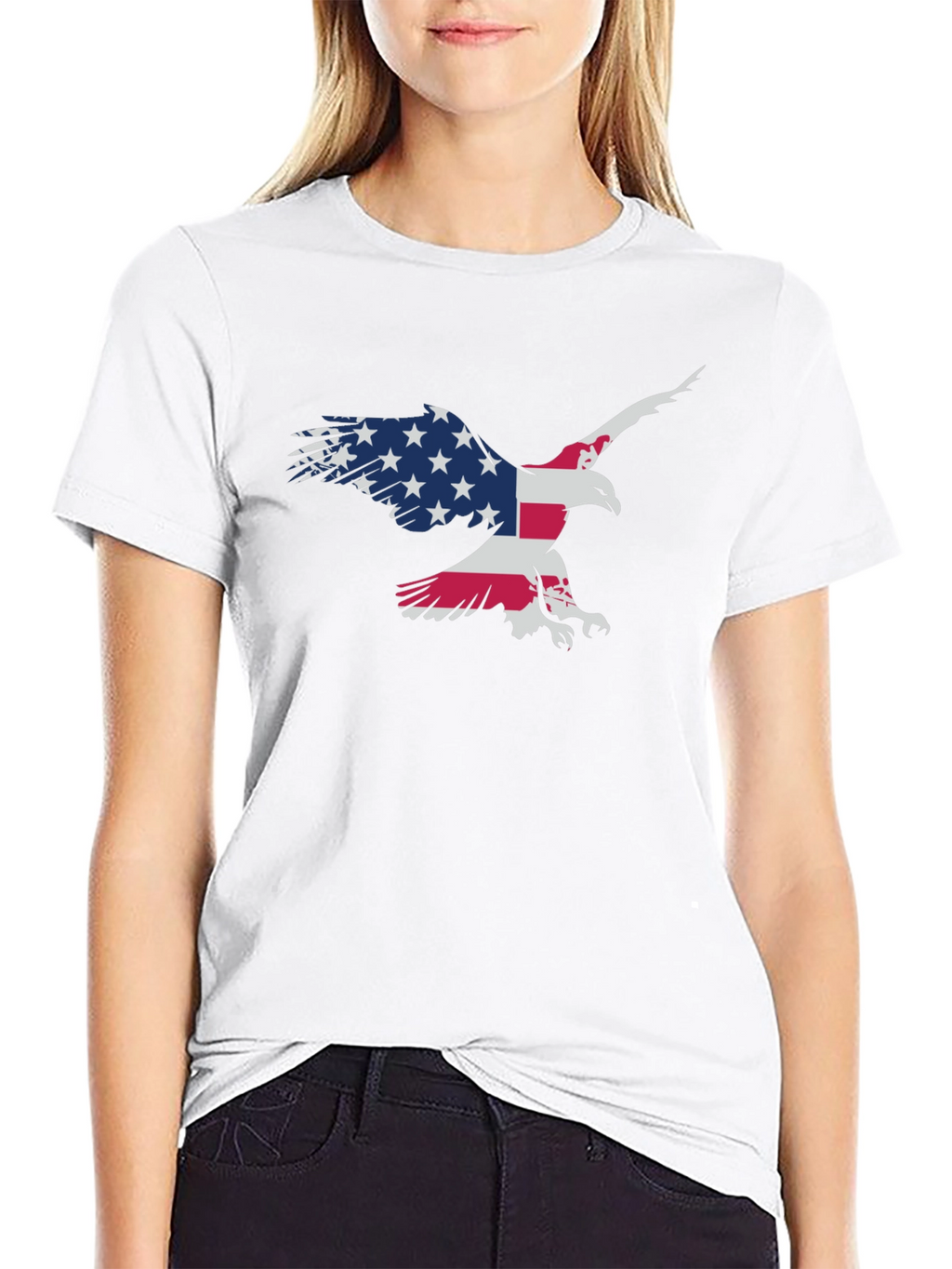 American Eagle Flag Graphic T-Shirt