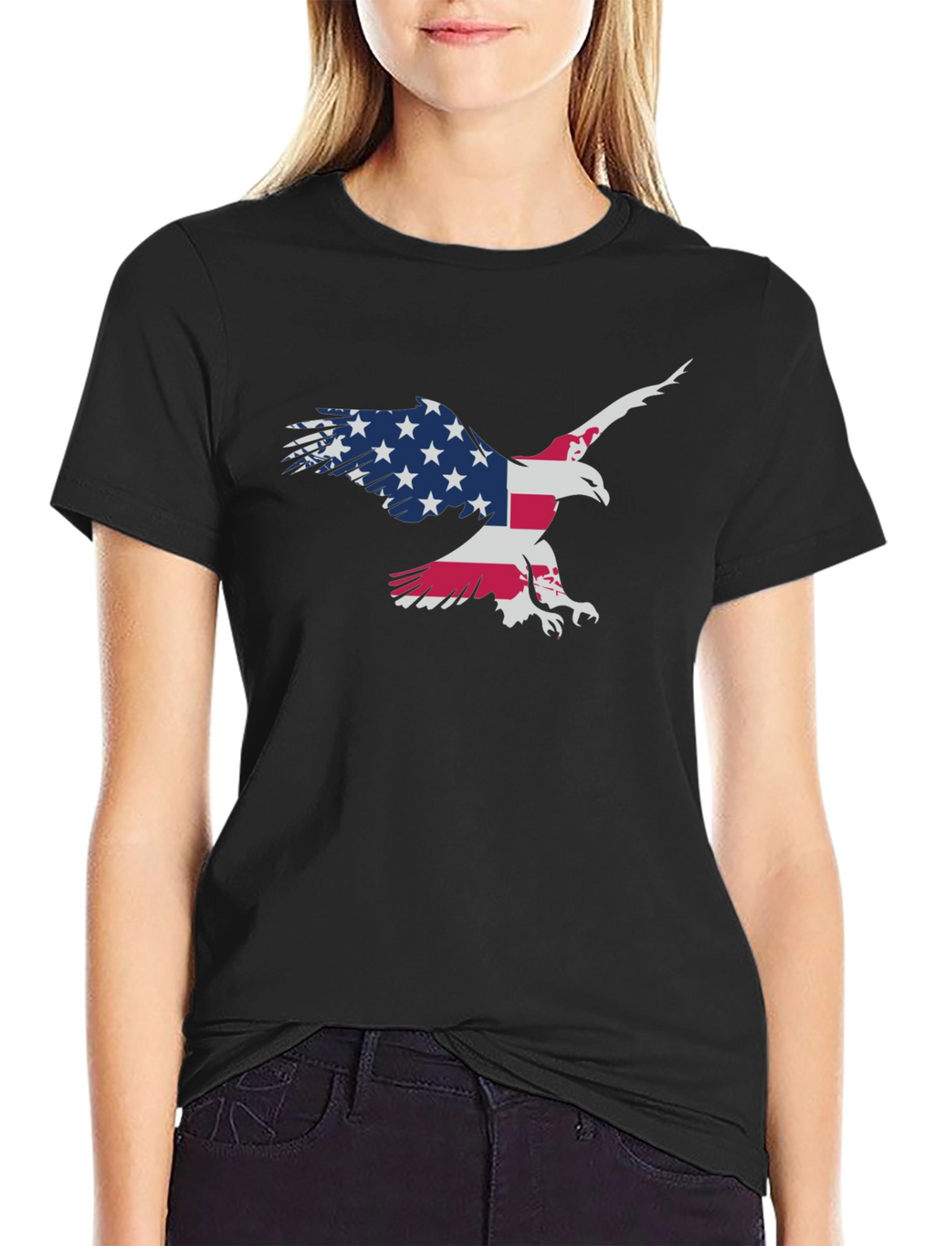 American Eagle Flag Graphic T-Shirt