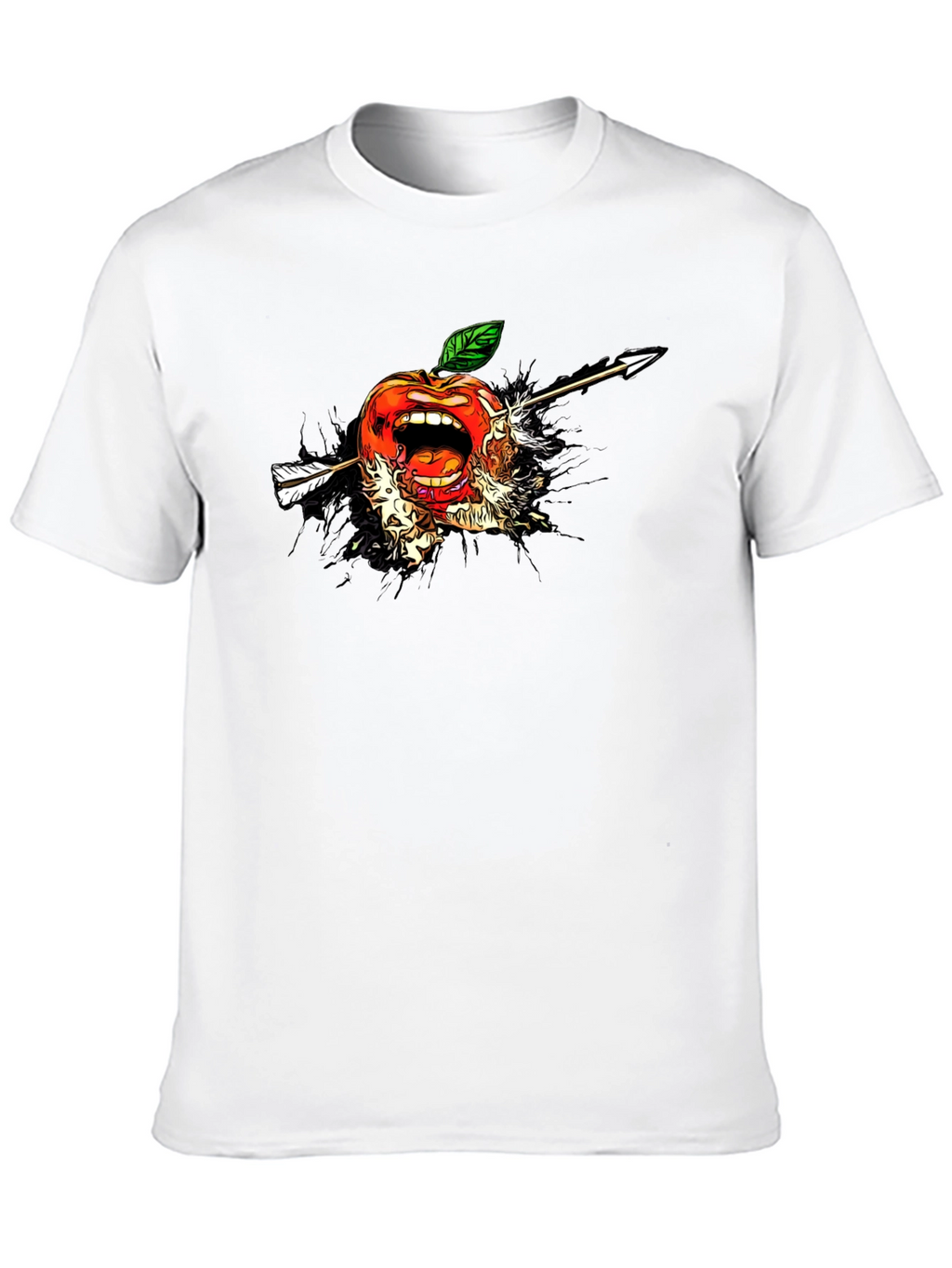 Apple Arrow T-Shirt - Unique Graphic Tee