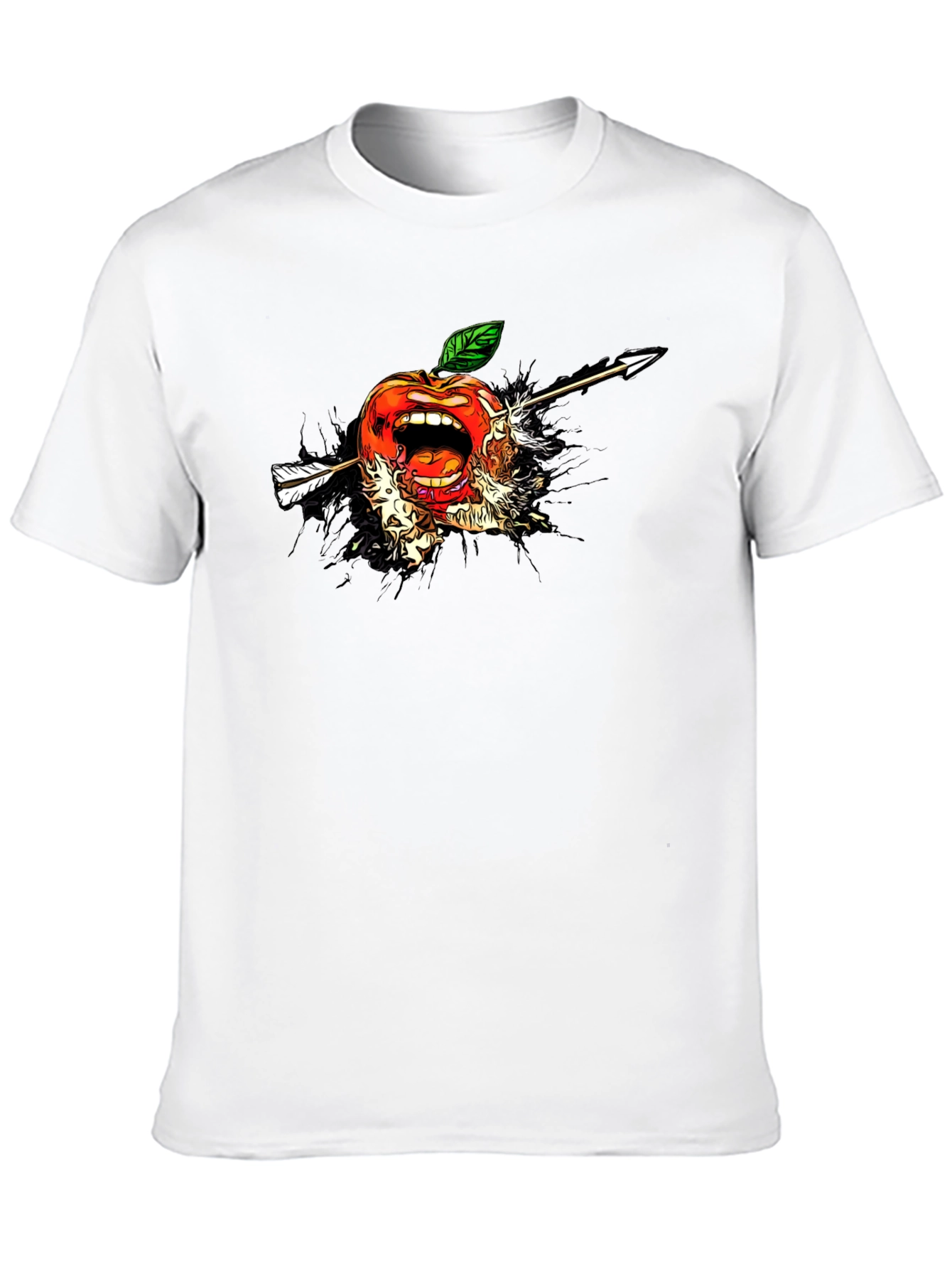 Apple Arrow T-Shirt - Unique Graphic Tee
