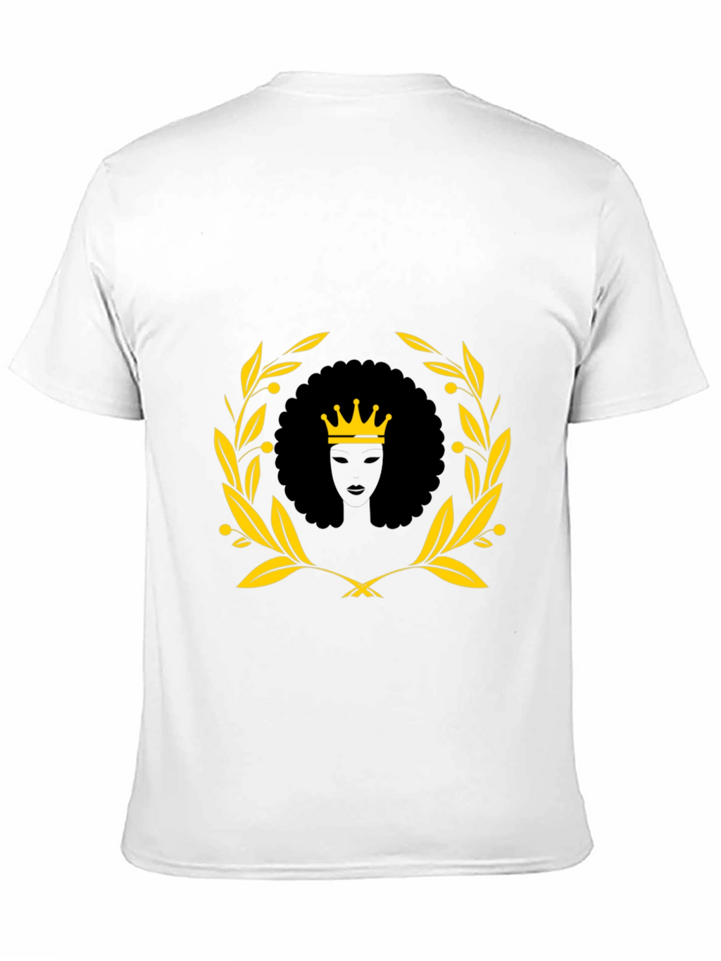Black Queen Graphic Tee - Afro Crown Unisex T-Shirt