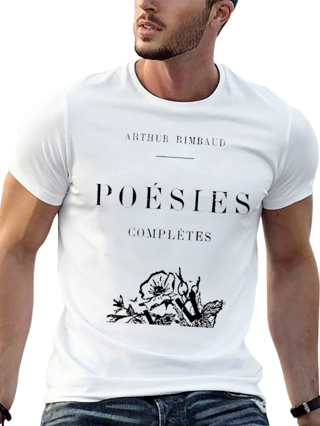 Arthur Rimbaud Poésies Complètes Black T-Shirt