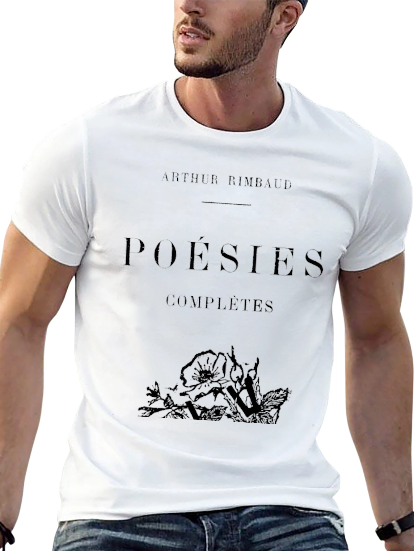 Arthur Rimbaud Poésies Complètes Black T-Shirt