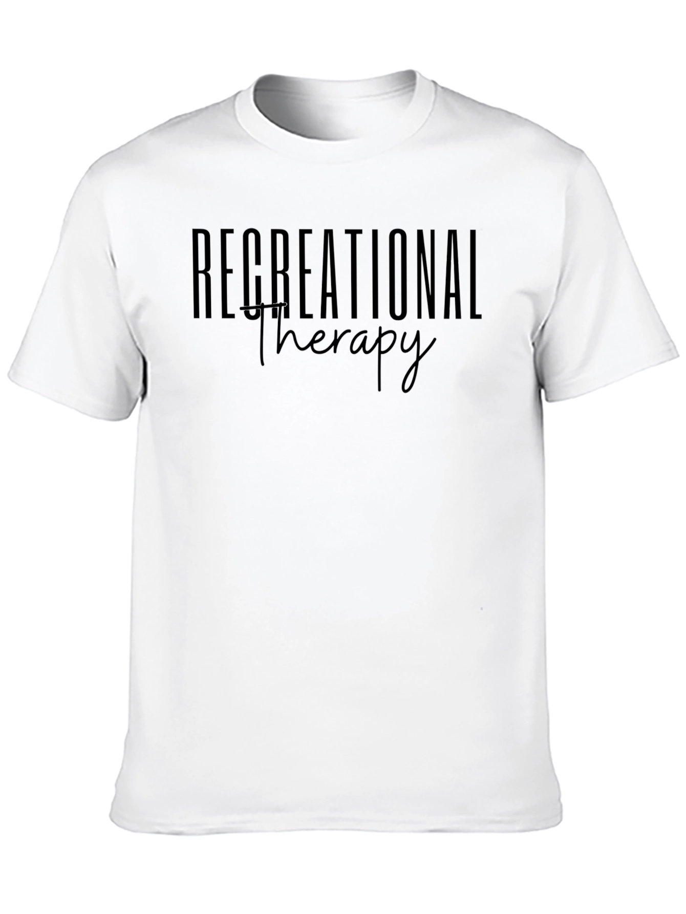 Recreational Therapy T-Shirt - Black