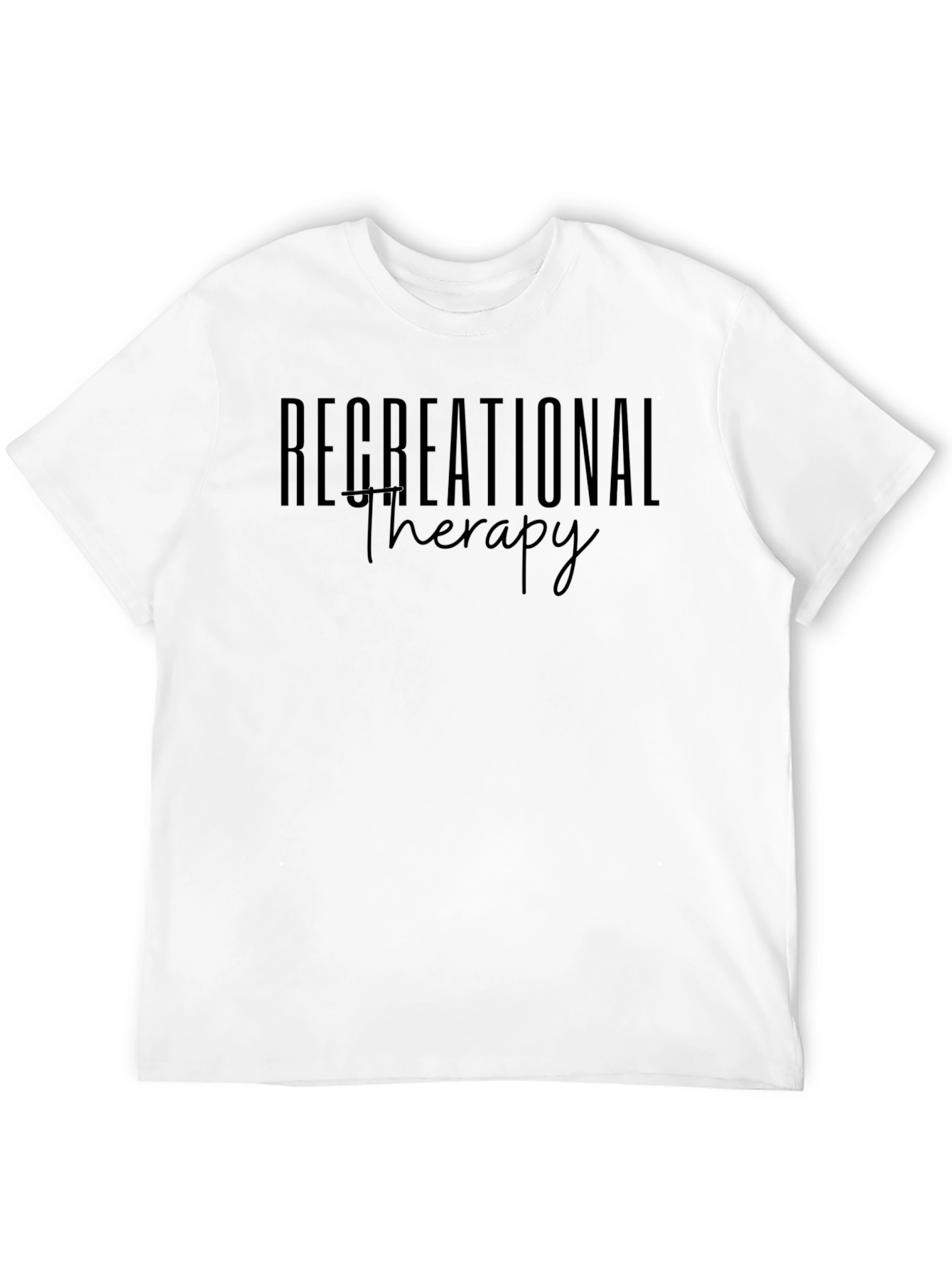 Recreational Therapy T-Shirt - Black