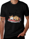 Nap Time Cat T-Shirt - Current Mood Graphic Tee