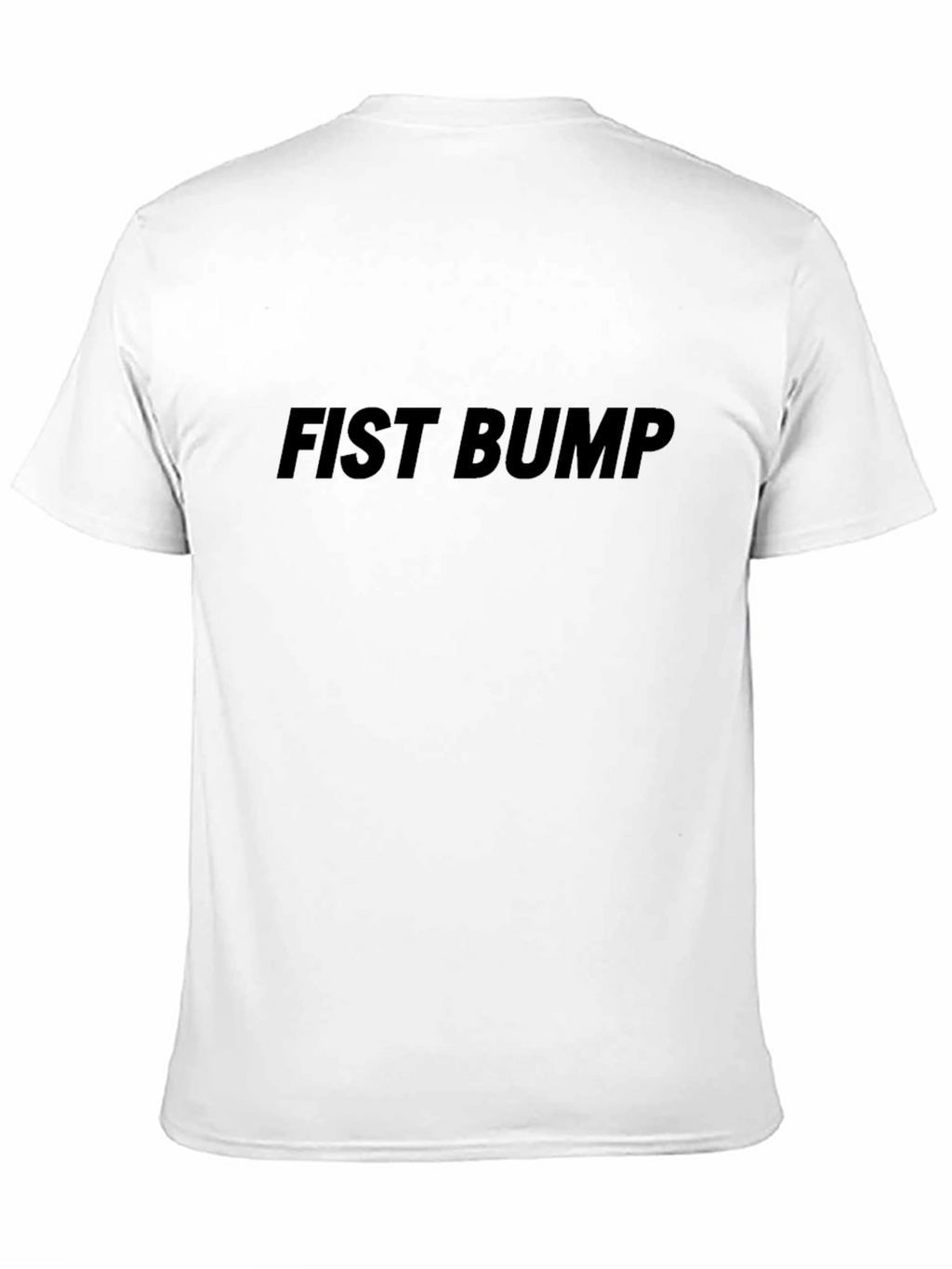 Fist Bump Graphic Tee - Casual Cotton T-Shirt