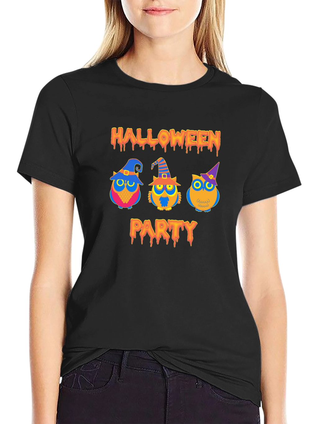 Halloween Owls Party T-Shirt