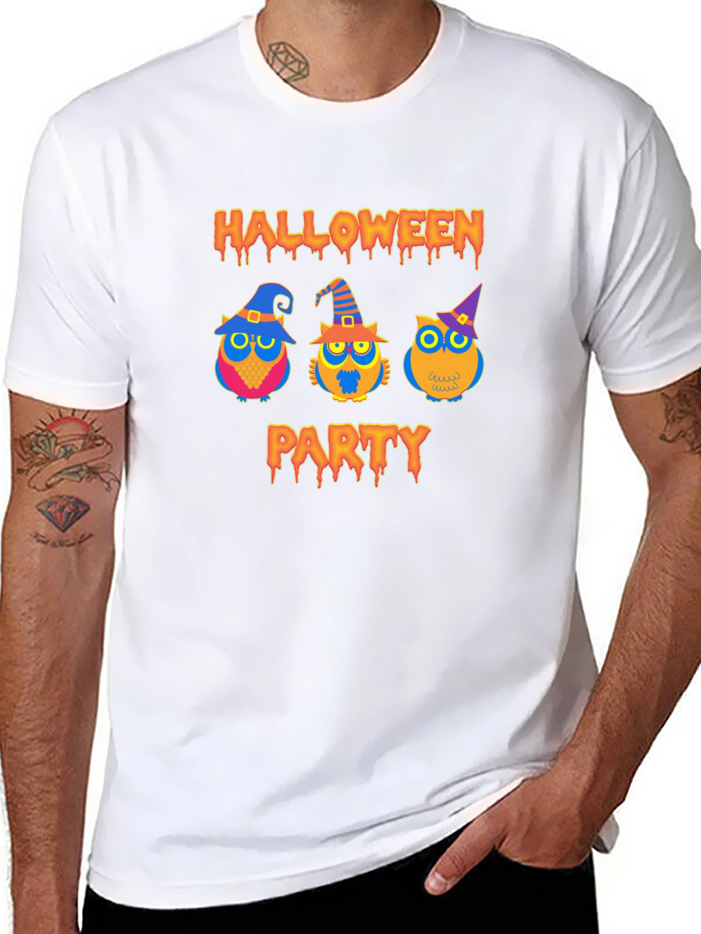 Halloween Owls Party T-Shirt