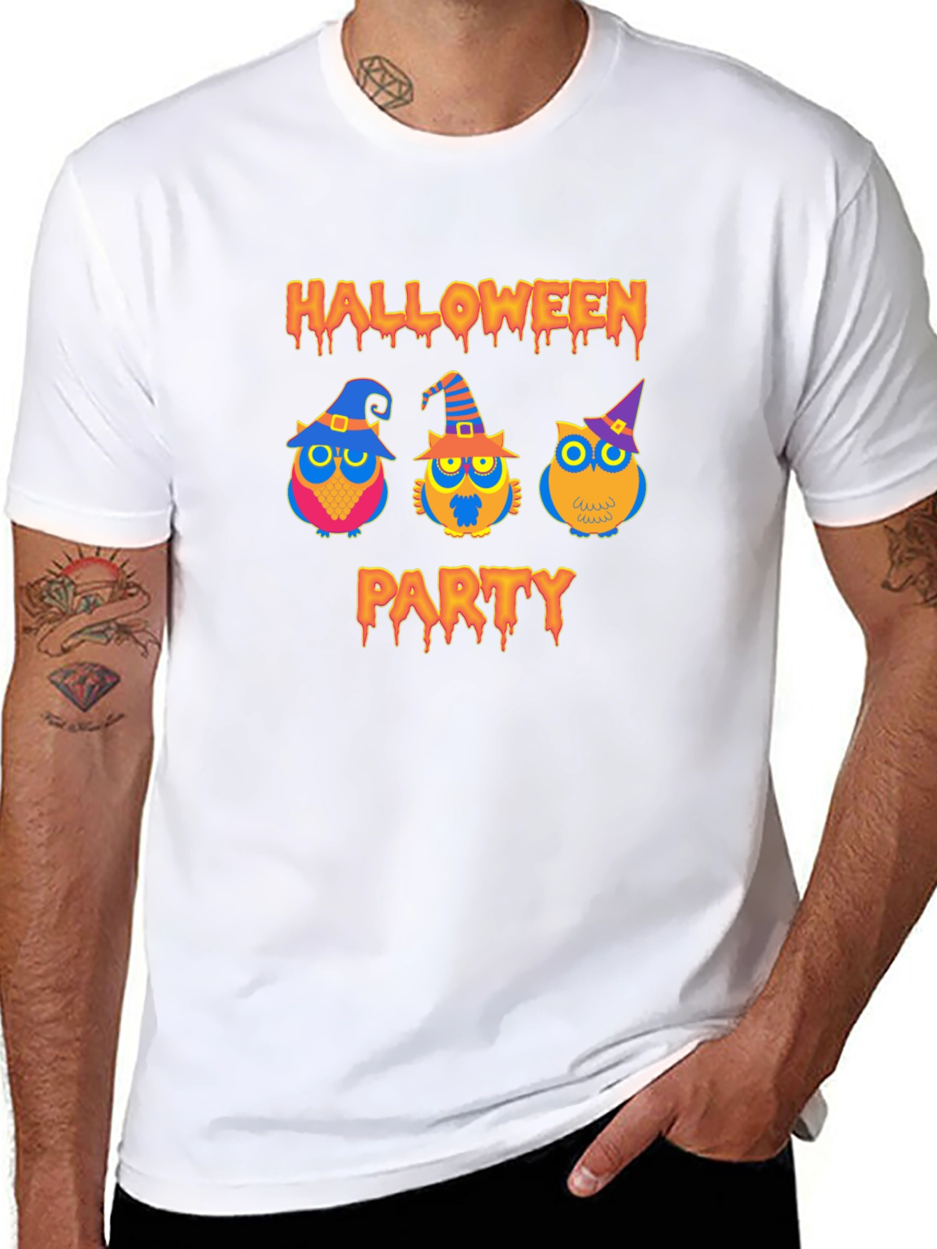 Halloween Owls Party T-Shirt