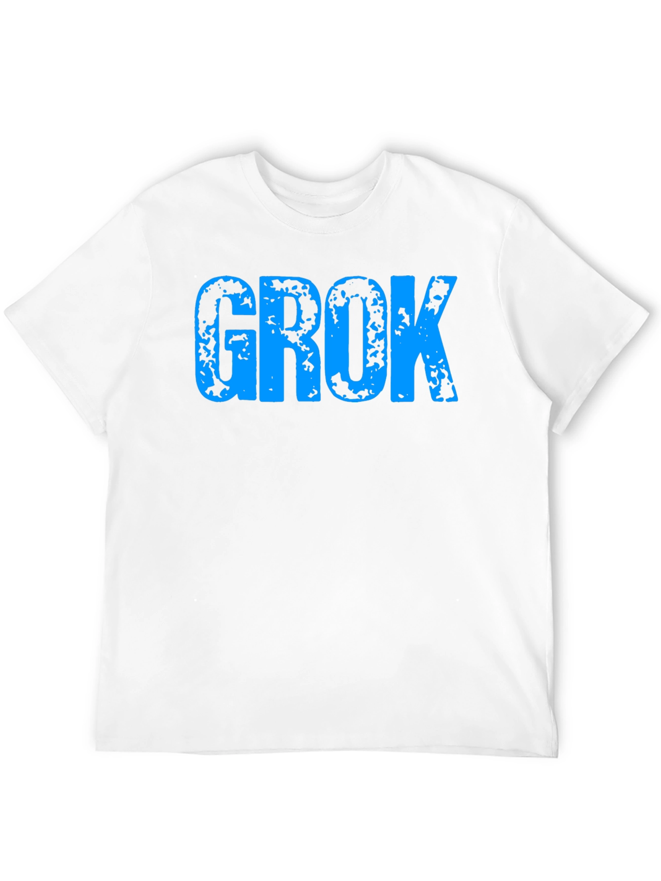 Grok Distressed Graphic T-Shirt - Modern Casual Tee