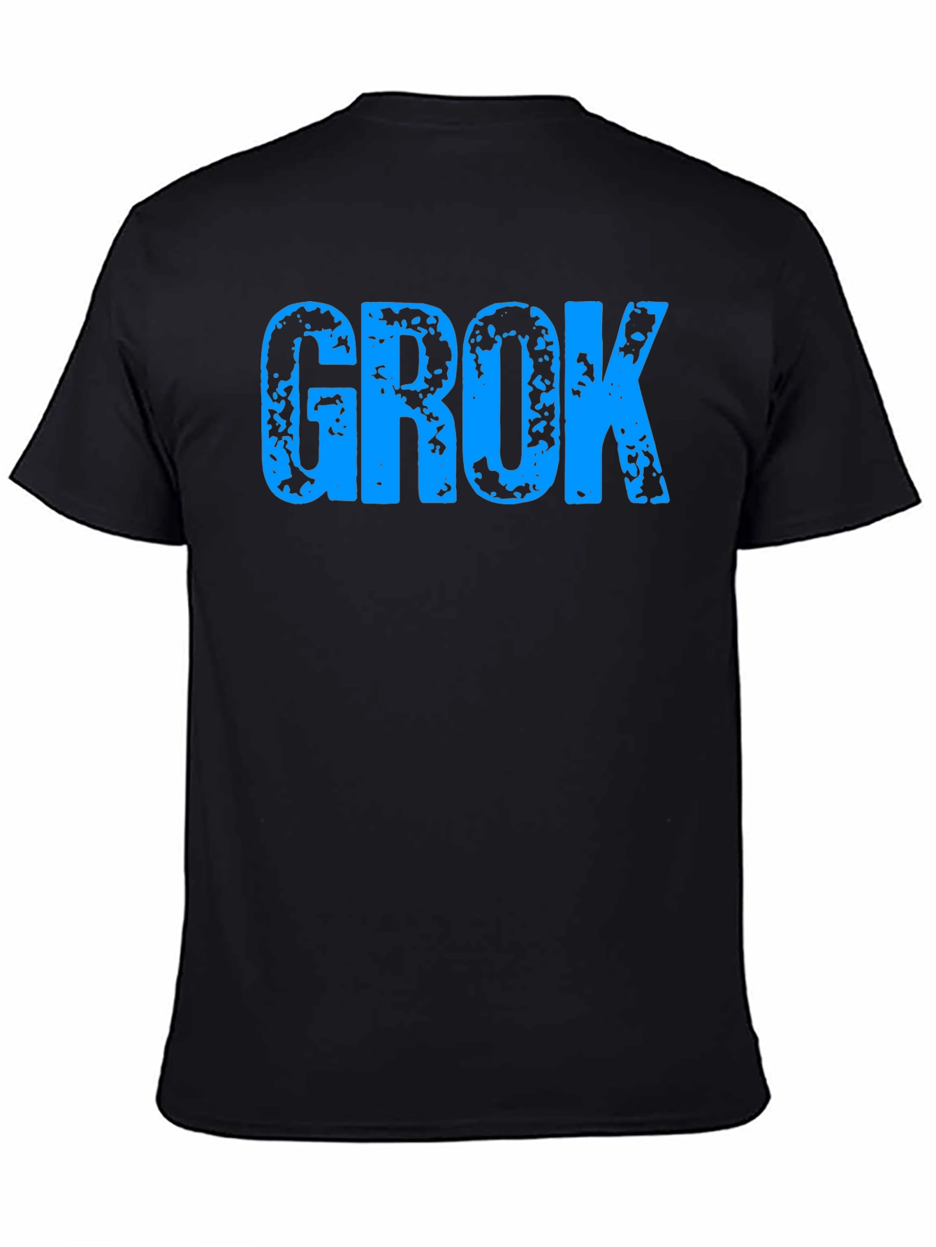 Grok Distressed Graphic T-Shirt - Modern Casual Tee