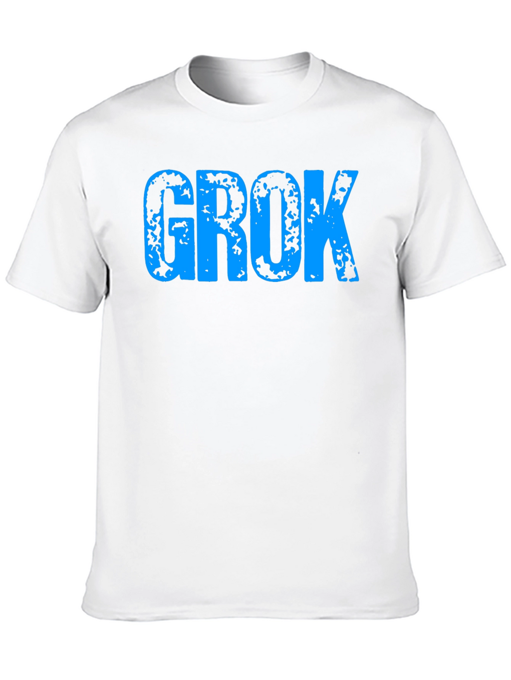 Grok Distressed Graphic T-Shirt - Modern Casual Tee
