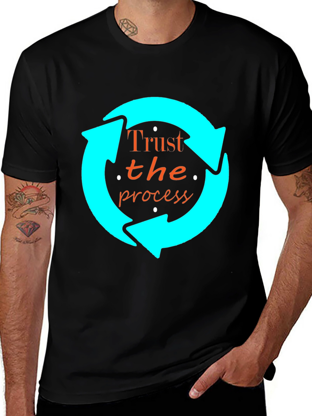 Trust the Process Graphic Tee